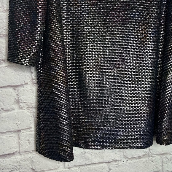 Free People Diamonds Are Forever Metallic Shift Dress - Picture 10 of 15